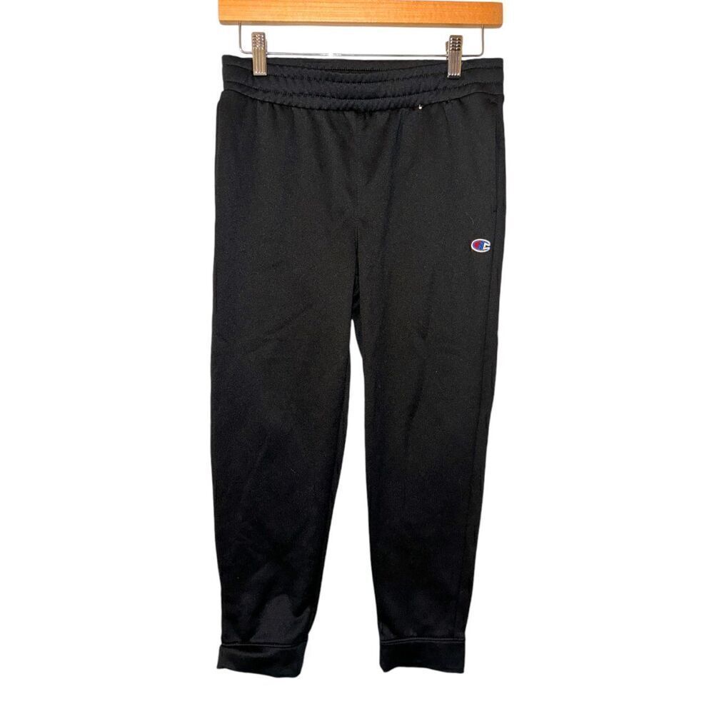 Champions Black fleeced sweatpants (boys)
